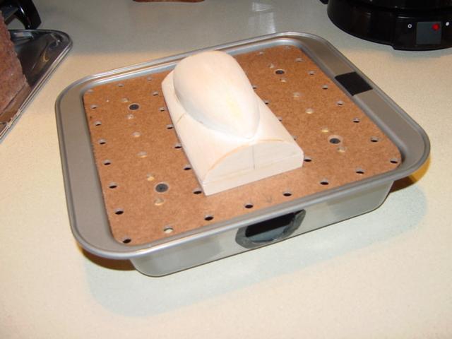 vacuum bed with mold